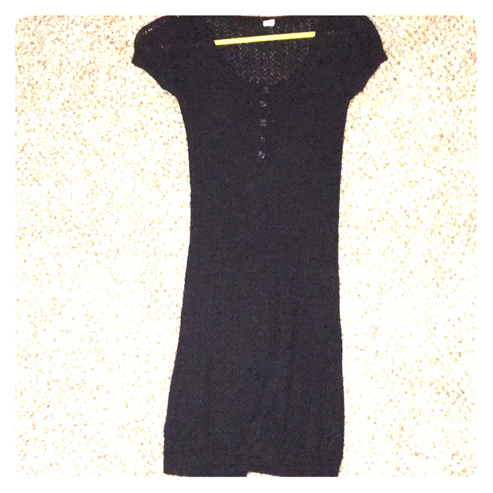 H&M crochet sweater dress